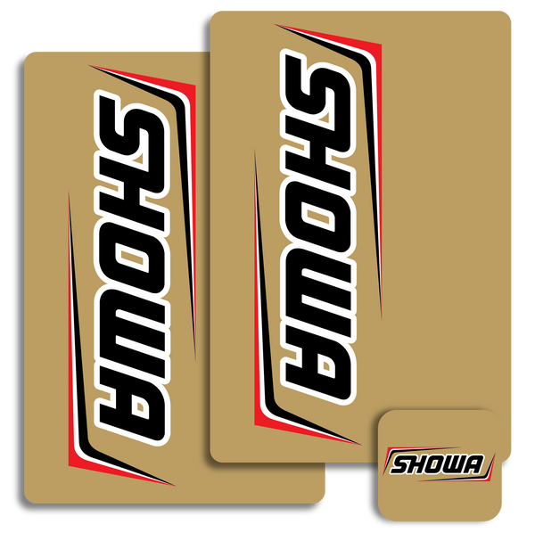 Showa Fork Decals