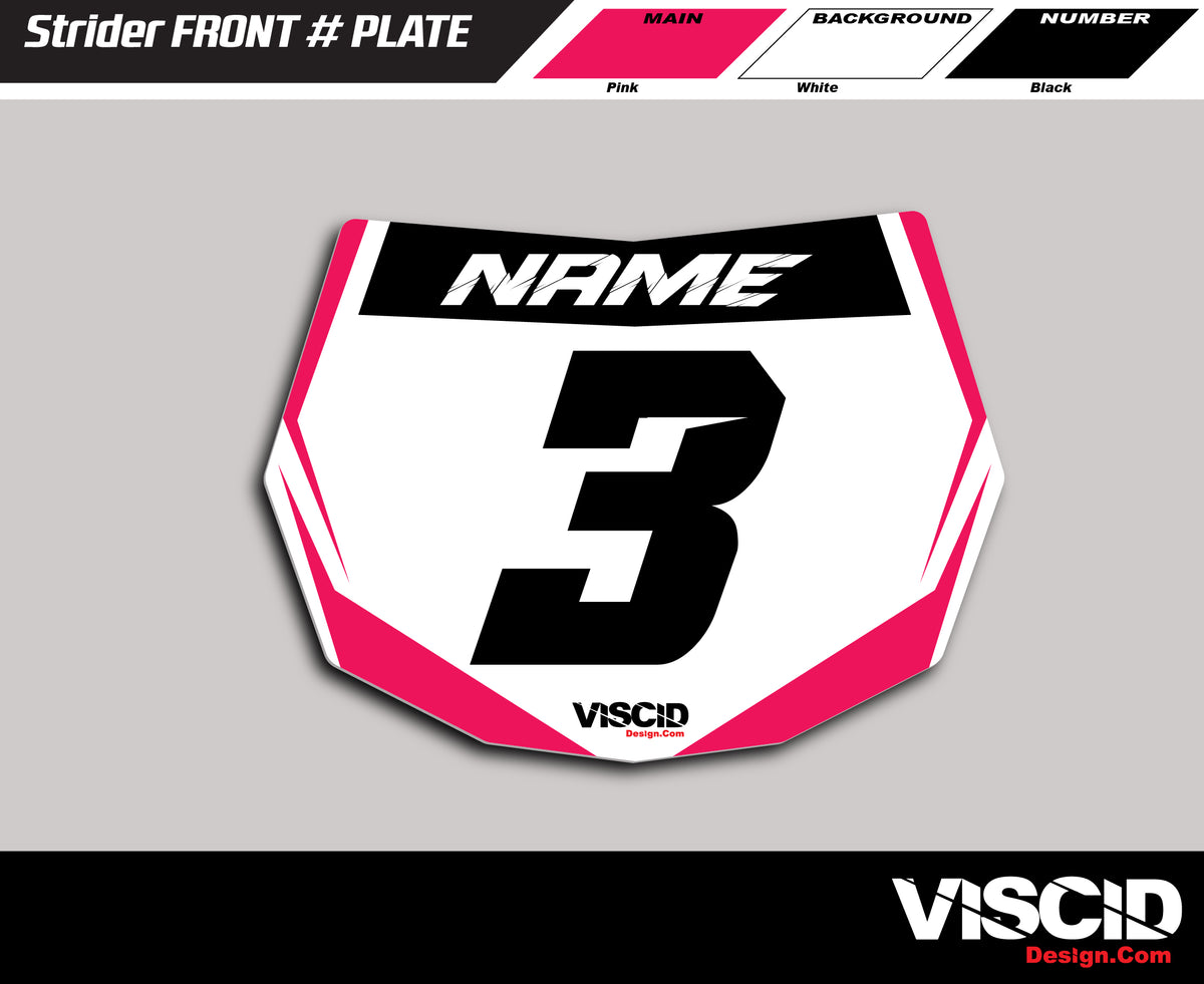 racing number plate