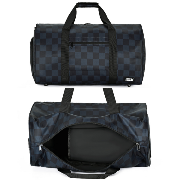 Stealth Checker Duffel Bag