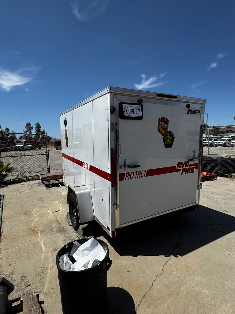 Riverside County Fire Trailer