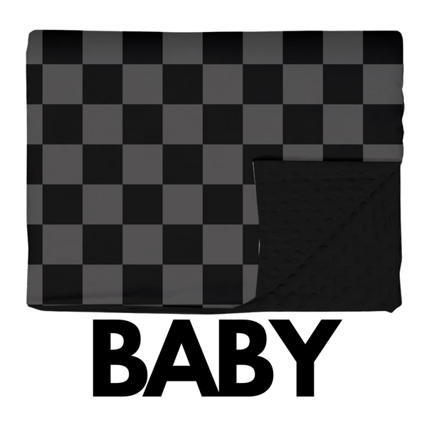 Stealth Checker Blanket / BABY *PREORDER - BEGIN SHIPPING NOV 14 - 21*