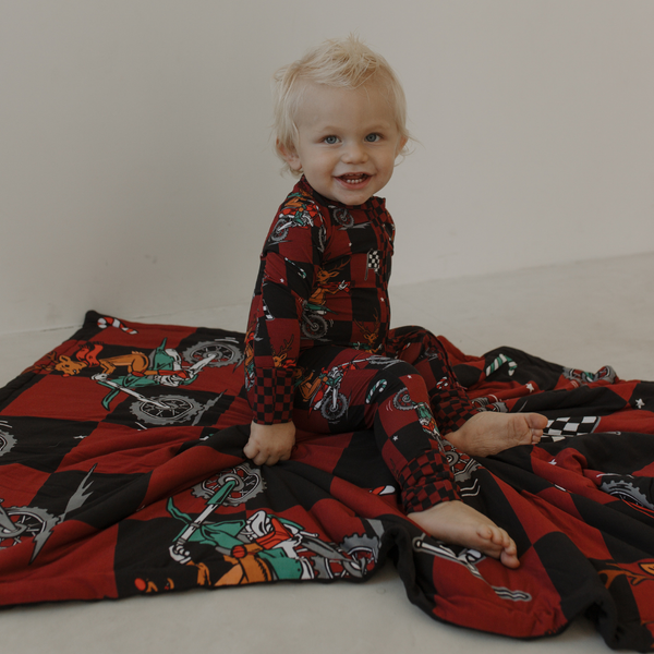 Rudolph The Red nose Racer Blanket / Large *PREORDER - SHIPPING OUT BETWEEN DEC 5 - DEC 12**