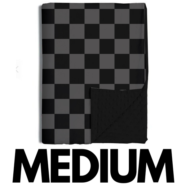 Stealth Checker Blankets / PREORDER: est shipping Nov 16 - Dec 9