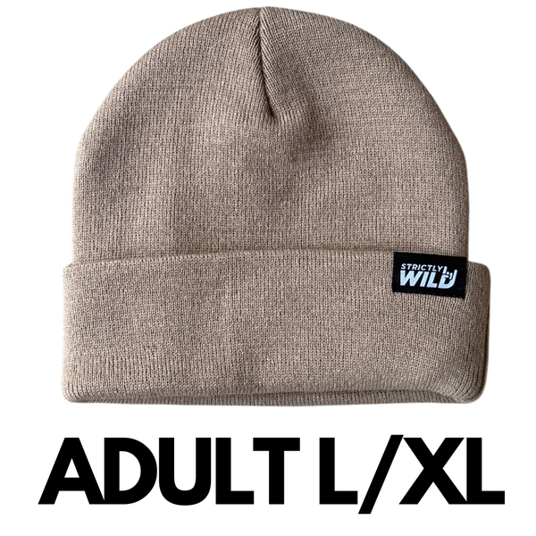 Trackside Tan Beanie