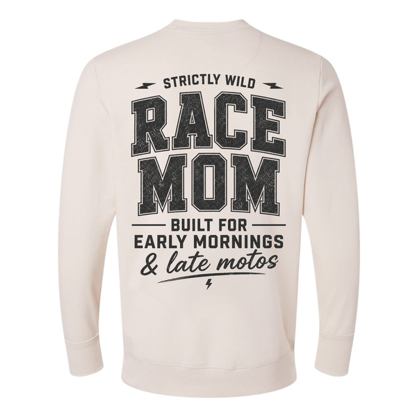 Race Mom Vintage Crewneck / PREORDER: est shipping October 28 - Nov 18