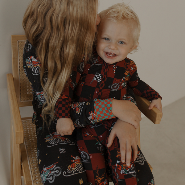 Rudolph The Red Nose Racer Zip Up Pajamas *PREORDER - SHIPPING OUT BETWEEN DEC 5 - DEC 12**