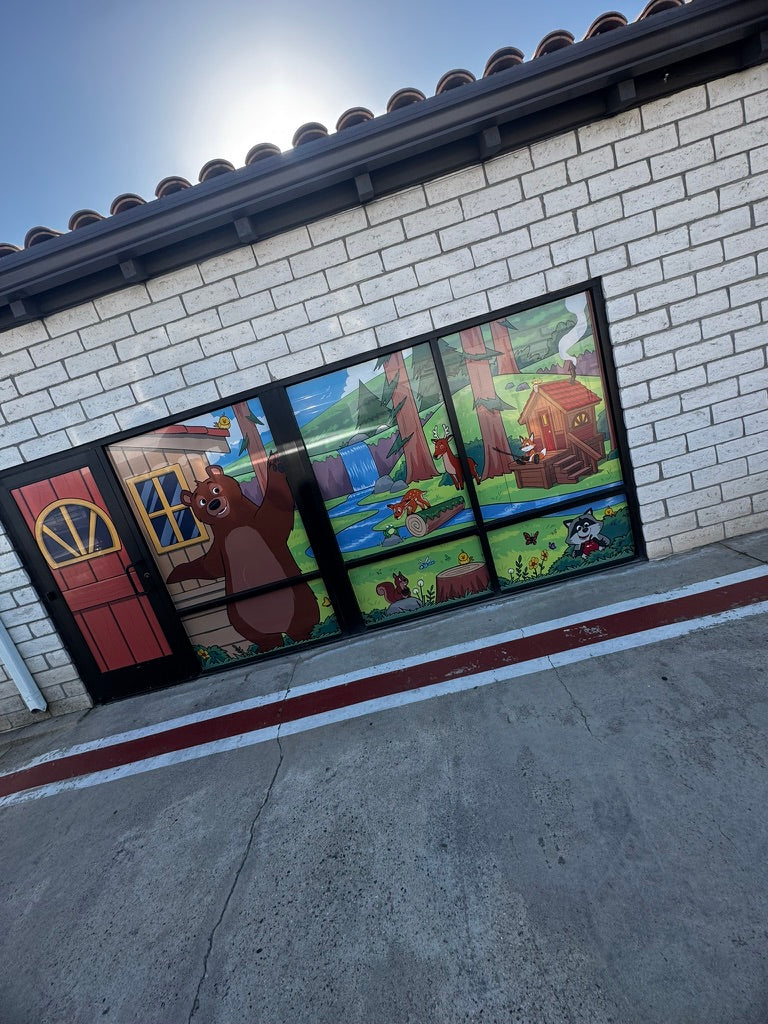 Crosspoint Church Window Display 2- Perf