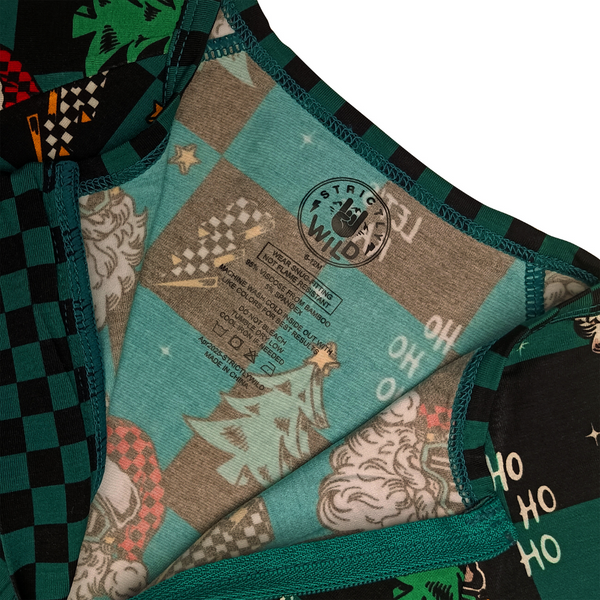 Let's Race Santa Zip Up Pajamas *PREORDER - SHIPPING OUT BETWEEN DEC 5 - DEC 12**