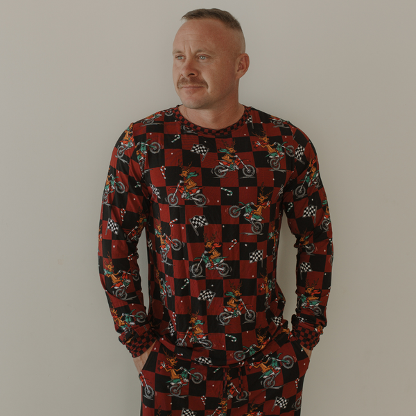 Rudolph The Red Nose Racer Unisex Adult Pajamas *PREORDER - SHIPPING OUT BETWEEN DEC 5 - DEC 12**