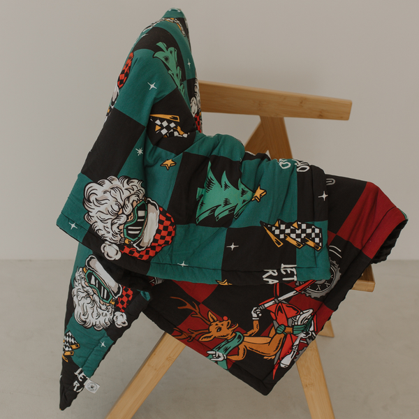 Rudolph The Red nose Racer Blanket / Large *PREORDER - SHIPPING OUT BETWEEN DEC 5 - DEC 12**