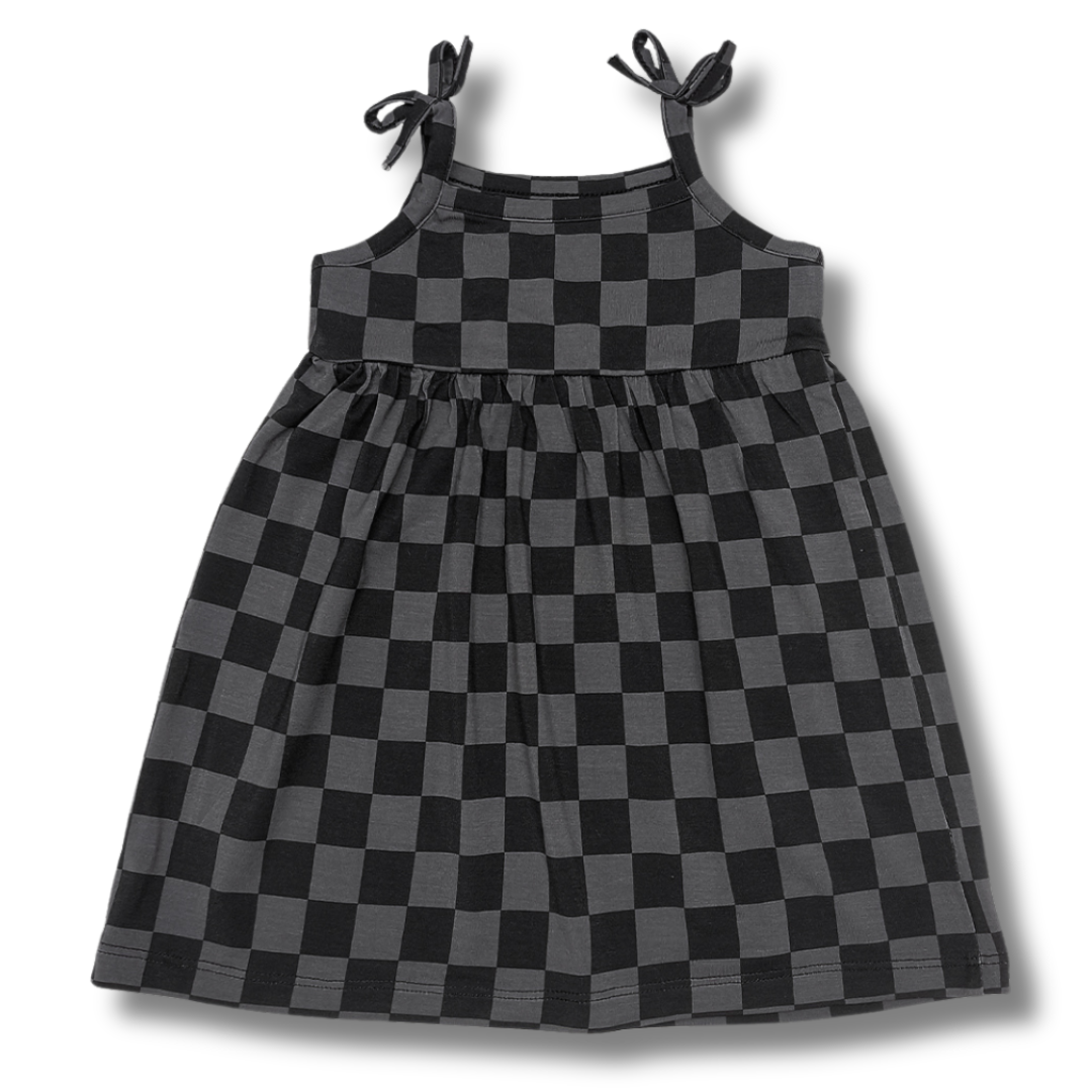 Stealth Checker Dress