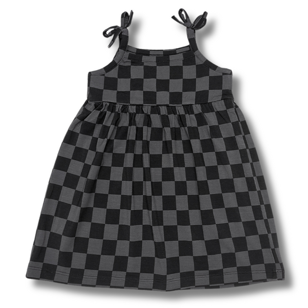 Stealth Checker Dress