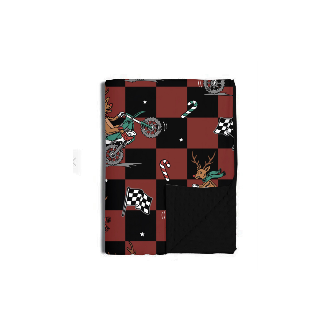 Rudolph The Red Nose Racer Blanket / Baby *PREORDER - SHIPPING OUT BETWEEN DEC 5 - DEC 12**