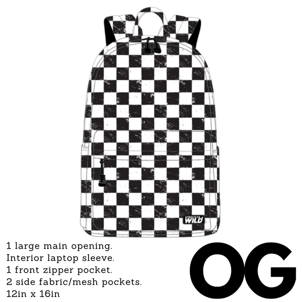 Classic Checker Backpacks