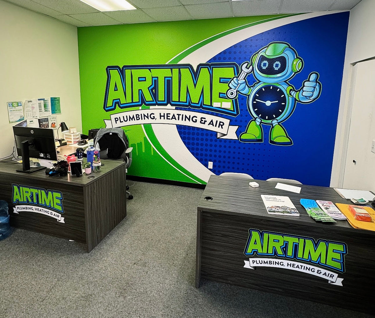 Airtime Front Office Branding