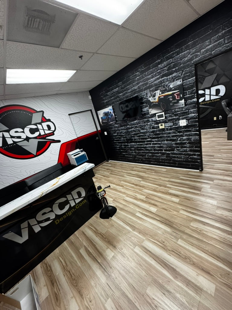 Viscid Design CA Main Office Wall Wraps