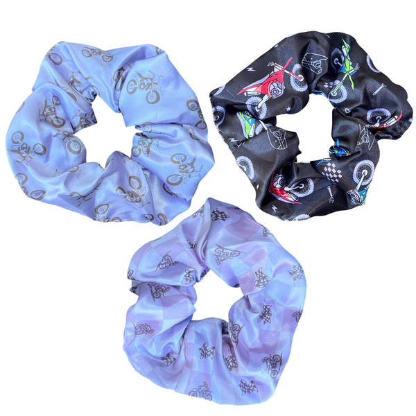 Dirt Bike Scrunchies