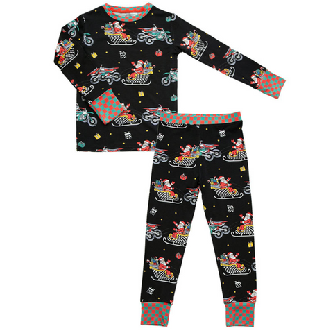 Santas Speedy Sleigh Toddler & Youth Pajamas *PREORDER - SHIPPING OUT BETWEEN DEC 5 - DEC 12**