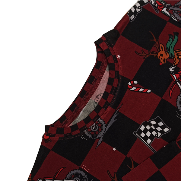Rudolph The Red Nose Racer Unisex Adult Pajamas *PREORDER - SHIPPING OUT BETWEEN DEC 5 - DEC 12**