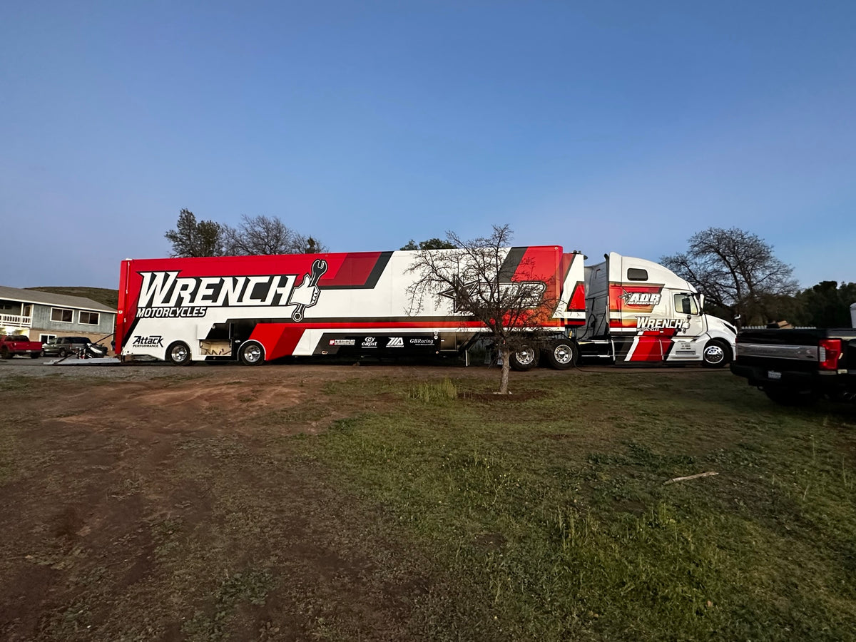 Wrench Motorcycles Semi and Tractor Full Wrap