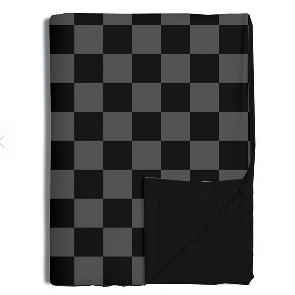 Stealth Checker Blankets / PREORDER: est shipping Nov 16 - Dec 9