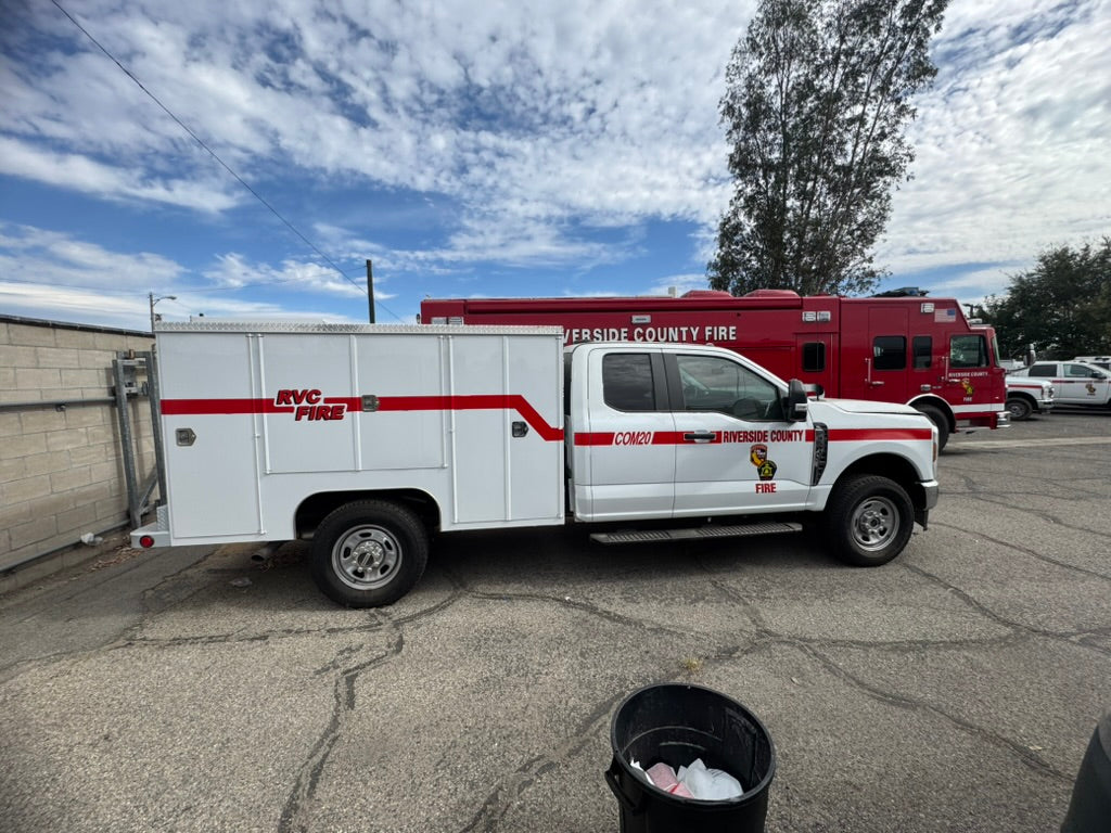 Riverside County Fire Fleet Vehicle- COM20
