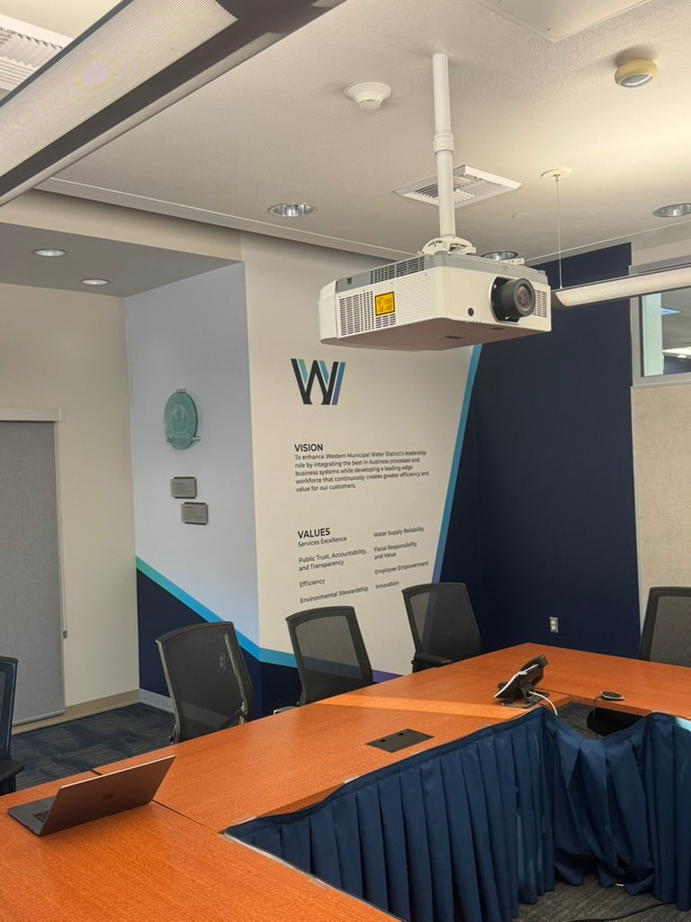 Western Municipal Water District Conference Room Wall Wrap