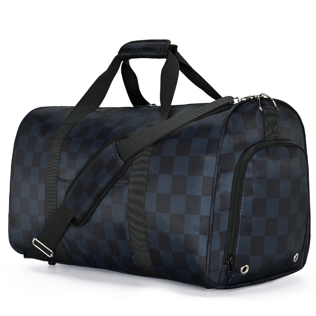 Stealth Checker Duffel Bag