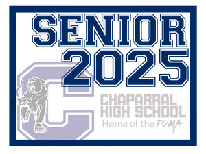 Bold Graduation sign  - Chaparral