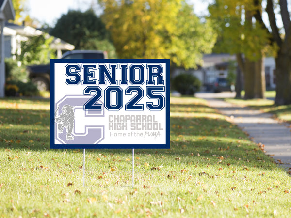 Bold Graduation sign  - Chaparral