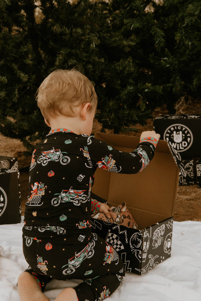 Santas Speedy Sleigh Toddler & Youth Pajamas *PREORDER - SHIPPING OUT BETWEEN DEC 5 - DEC 12**