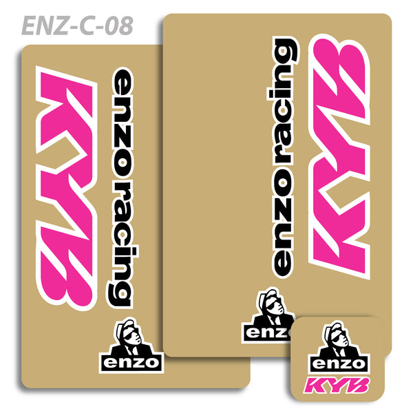 Enzo KYB Fork Decals