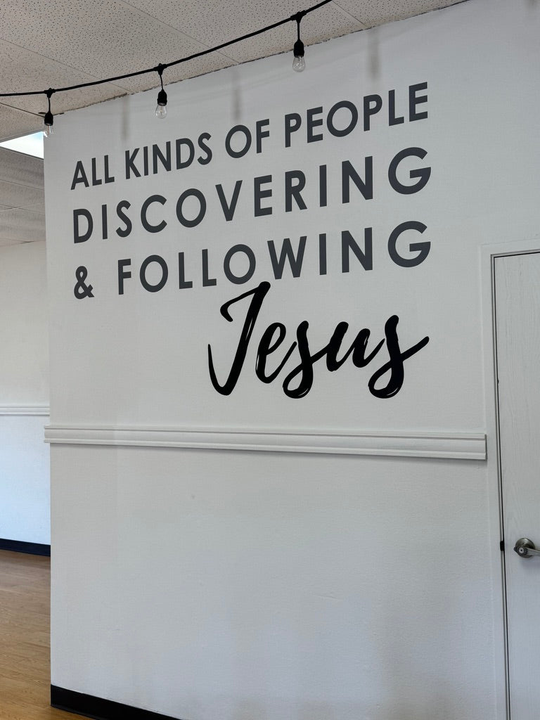 Crosspoint Church Rec Room Wall Decal