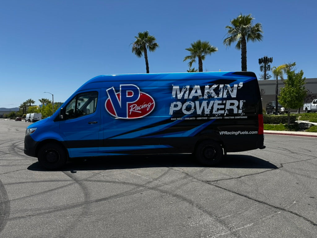 VP Race Fuels Sprinter Van