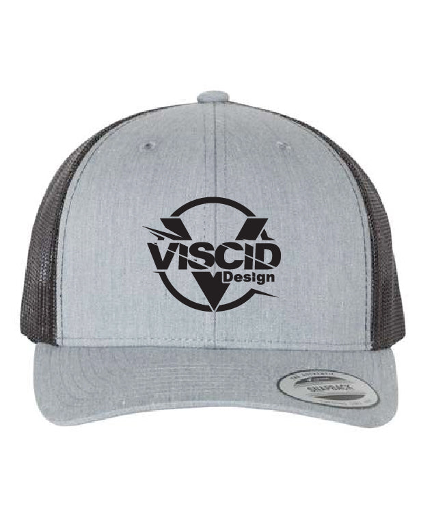Grey Viscid Snapback Hat