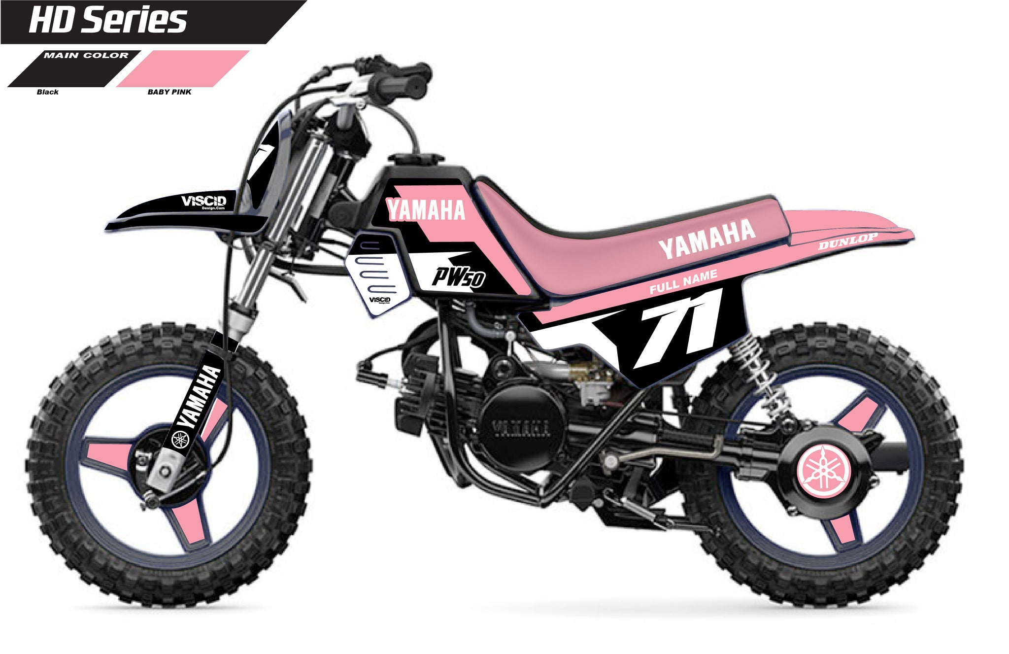 PW50 Graphics- HD Series PINK