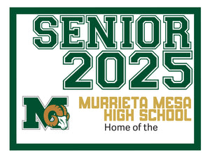 Bold Graduation sign  -  Mesa Murrieta