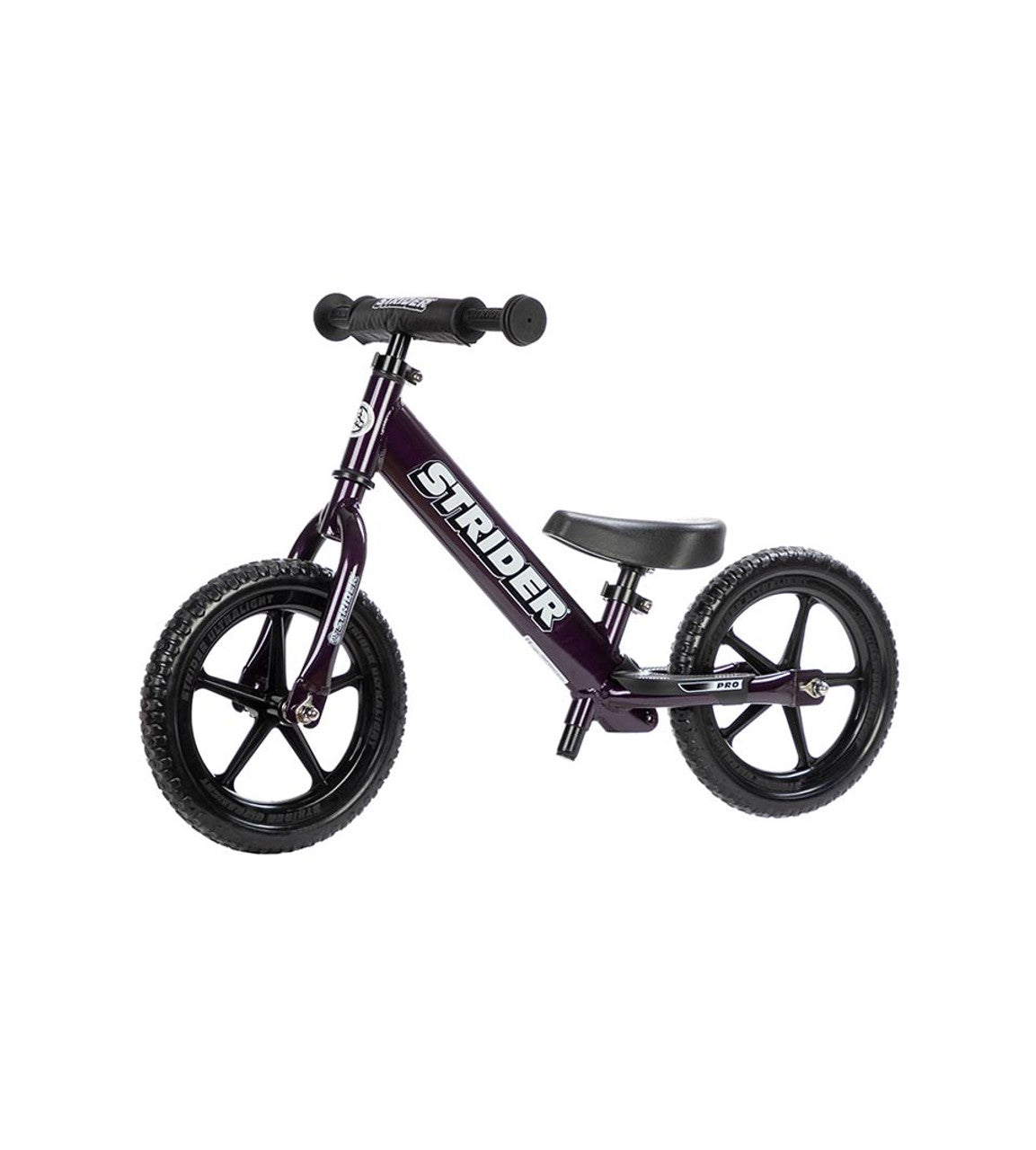 STRIDER PRO バランスバイク 12インチ シルバー EVAゴム加工 Metallic_Purple_Strider_2048x.