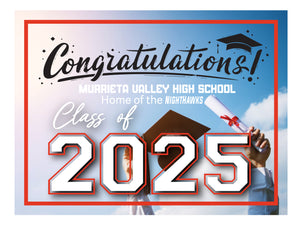 Simplicity Graduation sign  -  Murrieta Valley