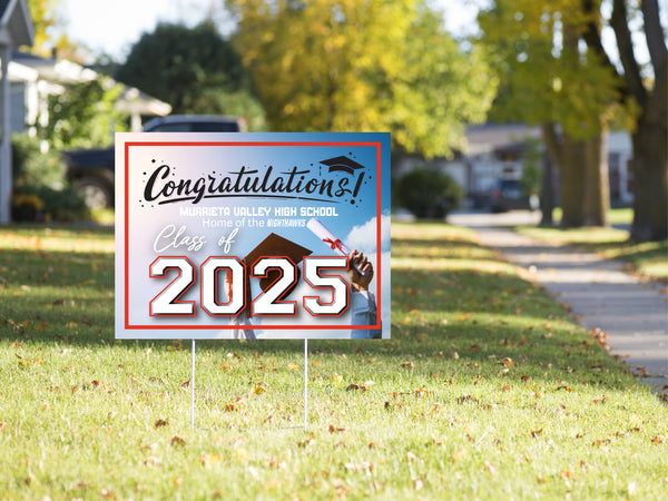 Simplicity Graduation sign  -  Murrieta Valley