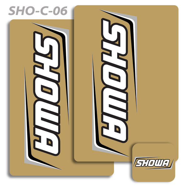 Showa V1 Fork Decals