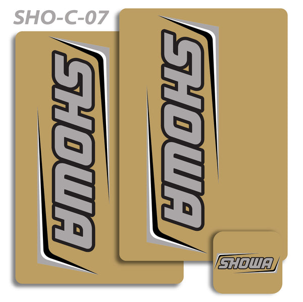 Showa V1 Fork Decals