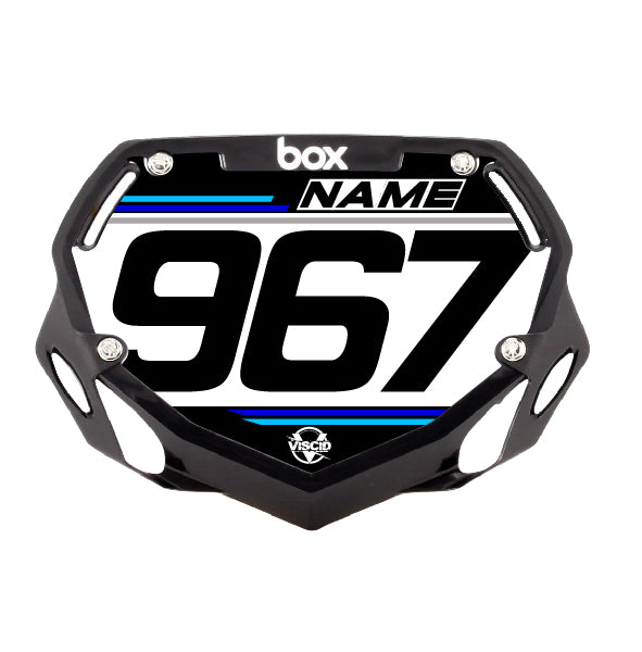 ぱぴ】Black Design BX-plate/ironplate ZSPEC Black PTU Holes