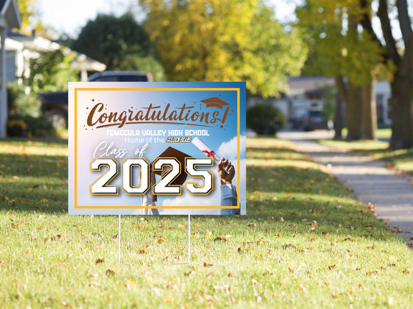 Simplicity Graduation sign  -  Temecula Valley