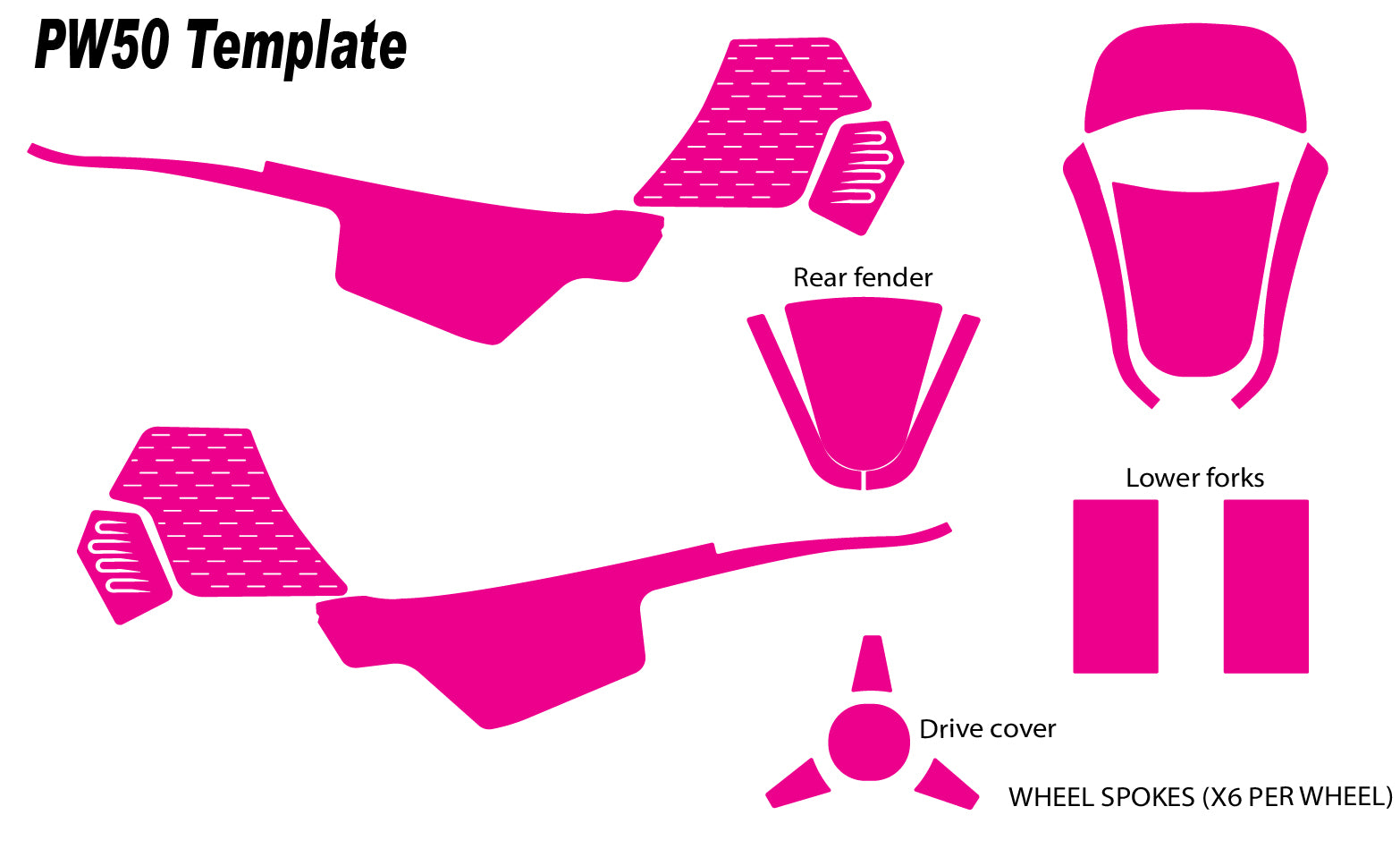 PW50 Graphics- HD Series BRONZE – Viscid Design Co.