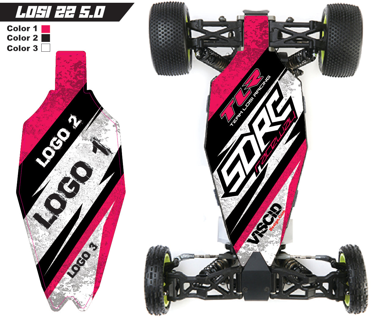 RC Chassis Skin - Blasted Series