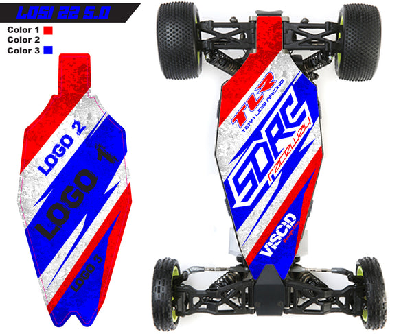 RC Chassis Skin - Blasted Series