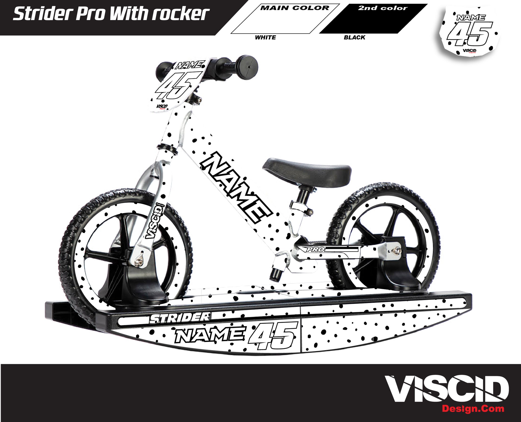 Strider Graphics - Dot Series – Viscid Design Co.