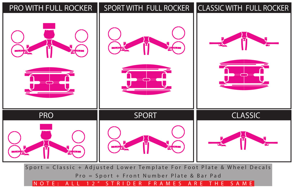 Strider Graphics - Stars Series – Viscid Design Co.