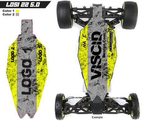 RC Chassis Skin  - Soiled Series